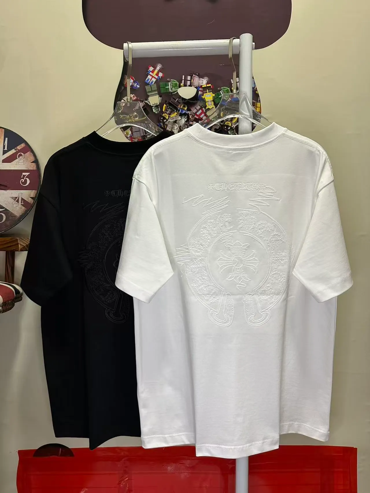 L 26904# Chrome Hearts g ！ ： Quality 🪡 ：Black White SIZE：S-XXL